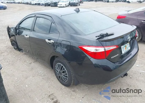 2015 Toyota Corolla L z USA, uszkodzony, nr VIN 2T1BURHE8FC234824